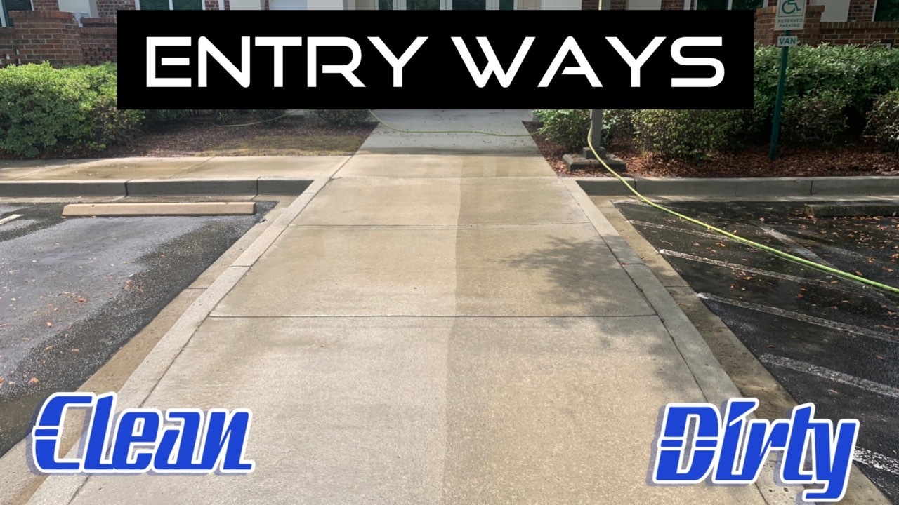 Softwashing King—Best Gainesville Pressure Washing Company Performed Driveway Cleaning